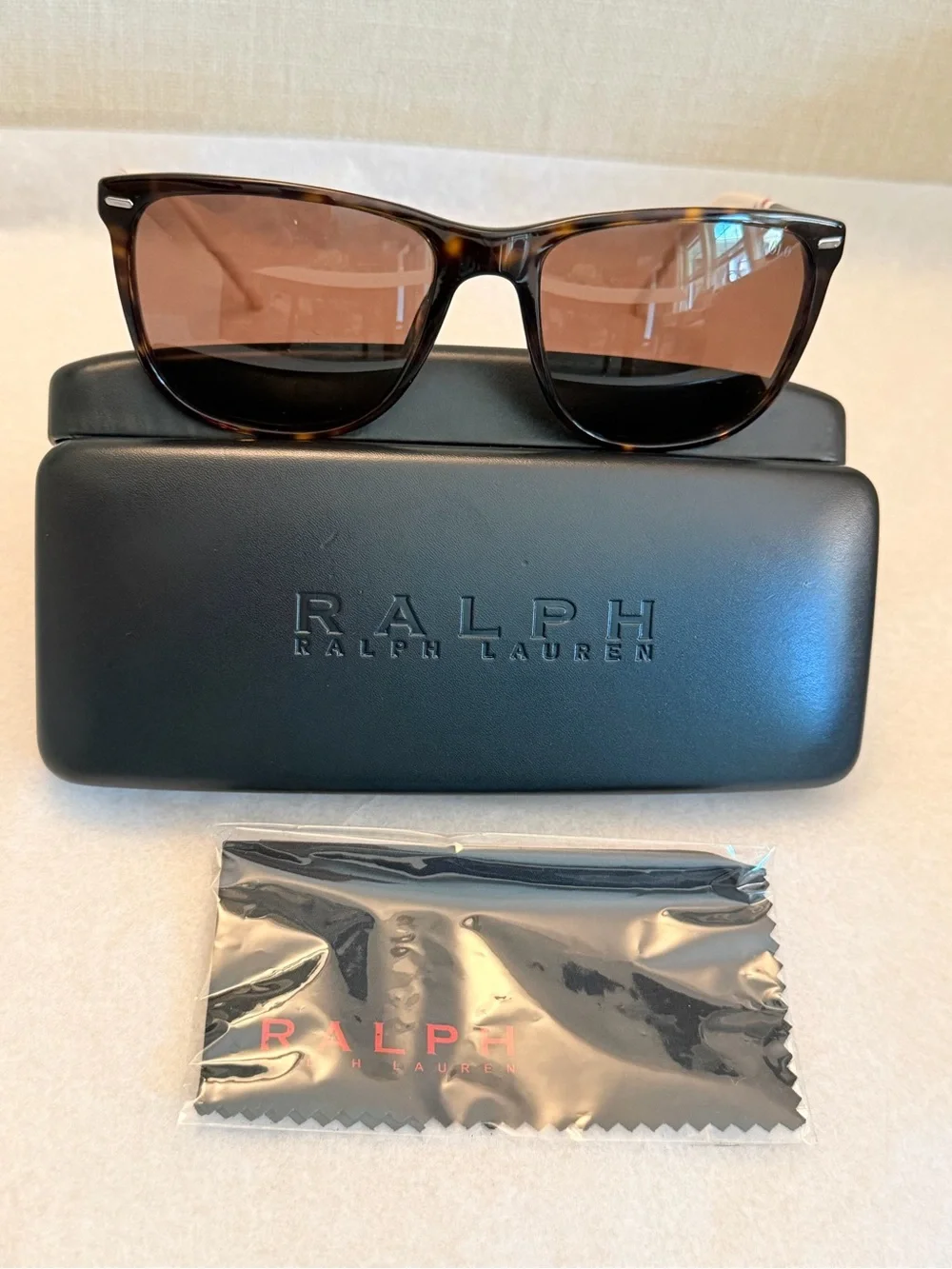 Polo Ralph Lauren PH4064 Havana Brown Sunglasses Made in Italy + Case